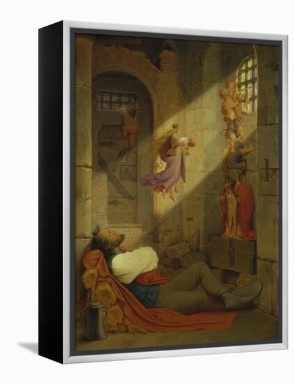 The Dream of the Prisoner, 1836-Moritz Von Schwind-Framed Premier Image Canvas