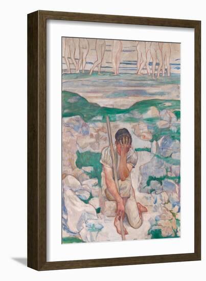 The Dream of the Shepherd, 1896-Ferdinand Hodler-Framed Giclee Print