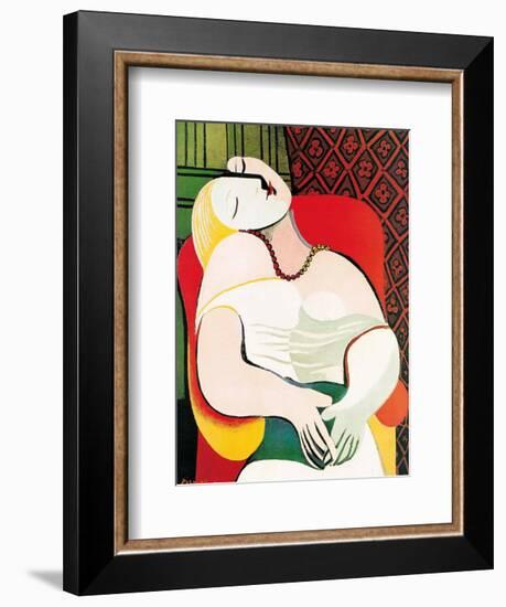 The Dream-Pablo Picasso-Framed Art Print