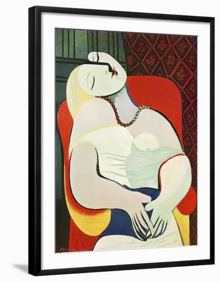 The Dream-Pablo Picasso-Framed Art Print