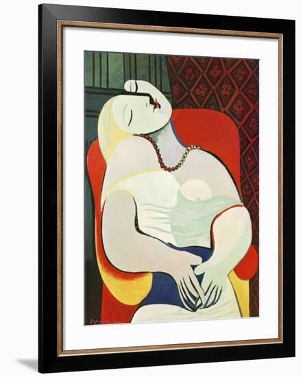 The Dream-Pablo Picasso-Framed Art Print