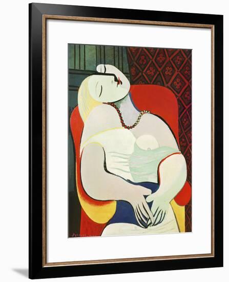 The Dream-Pablo Picasso-Framed Art Print