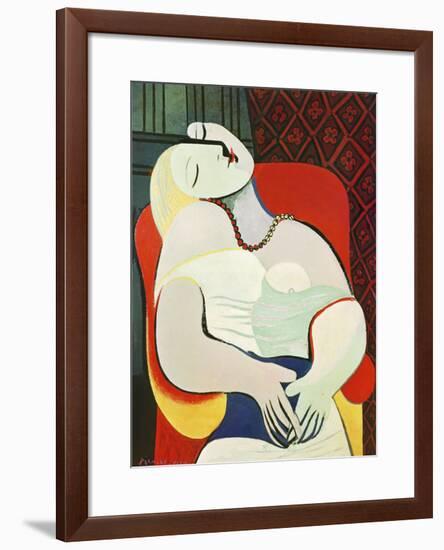 The Dream-Pablo Picasso-Framed Art Print