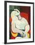 The Dream-Pablo Picasso-Framed Art Print