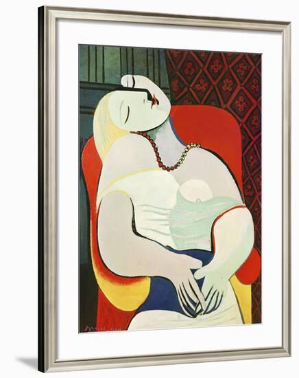 The Dream-Pablo Picasso-Framed Art Print