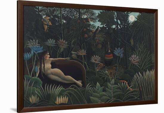 The Dream-Henri JF Rousseau-Framed Premium Giclee Print