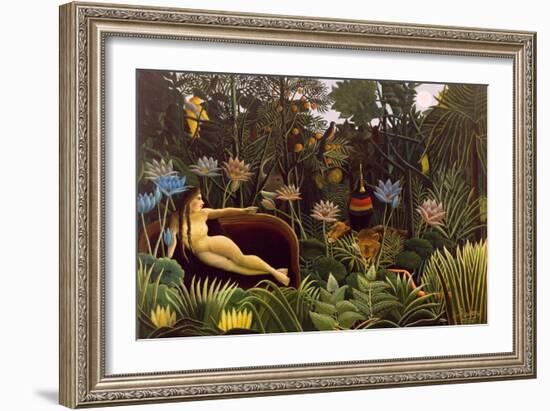 The Dream-Henri Rousseau-Framed Art Print