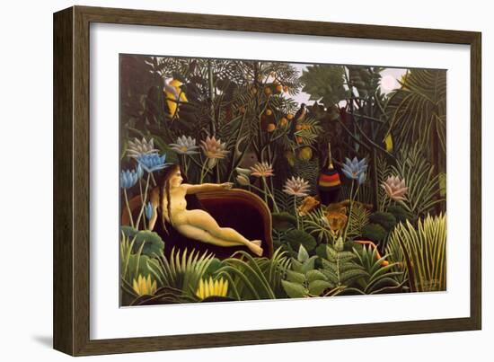 The Dream-Henri Rousseau-Framed Art Print