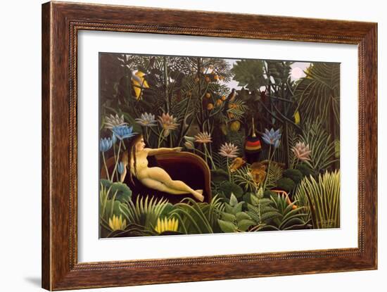 The Dream-Henri Rousseau-Framed Art Print