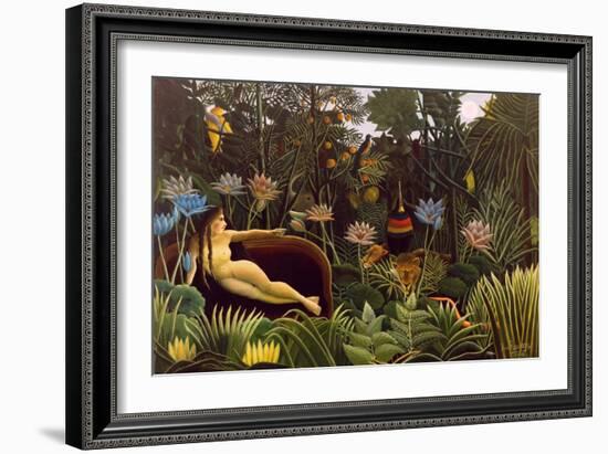 The Dream-Henri Rousseau-Framed Art Print