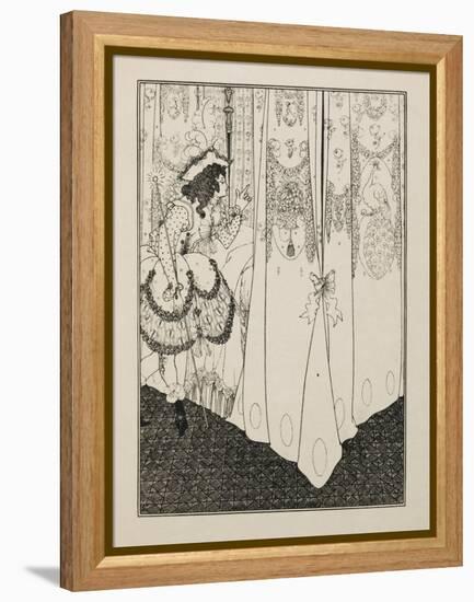 The Dream-Aubrey Beardsley-Framed Premier Image Canvas