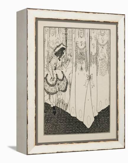 The Dream-Aubrey Beardsley-Framed Premier Image Canvas