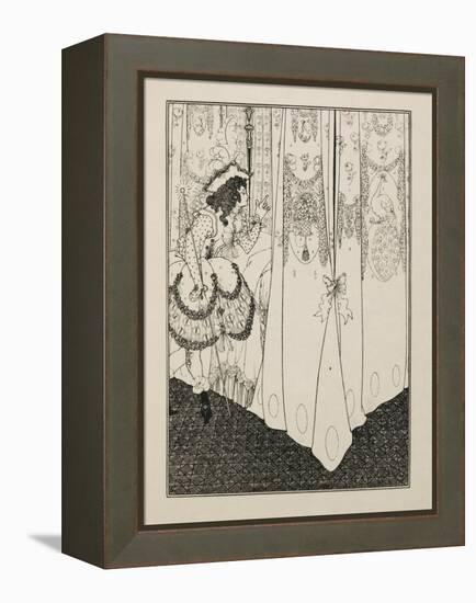 The Dream-Aubrey Beardsley-Framed Premier Image Canvas