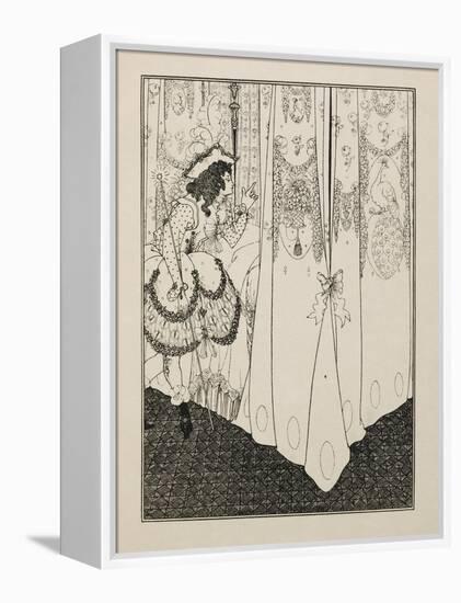 The Dream-Aubrey Beardsley-Framed Premier Image Canvas