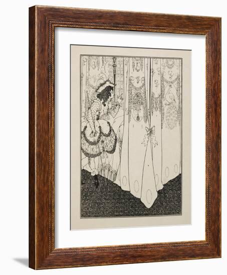 The Dream-Aubrey Beardsley-Framed Giclee Print