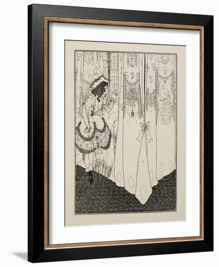 The Dream-Aubrey Beardsley-Framed Giclee Print