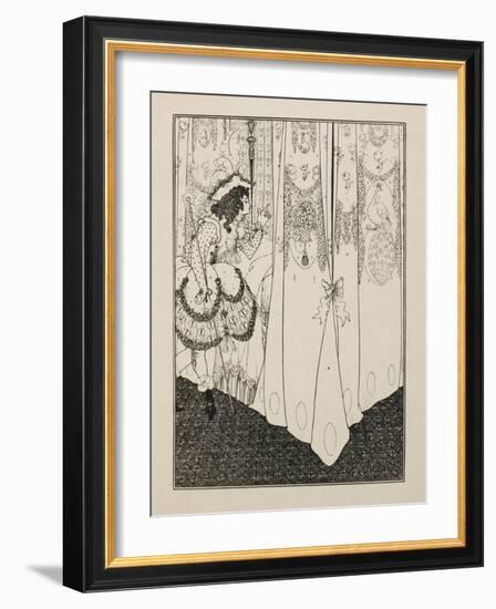 The Dream-Aubrey Beardsley-Framed Giclee Print