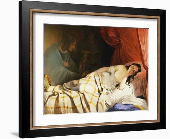 The Dream-Friedrich Von Amerling-Framed Giclee Print