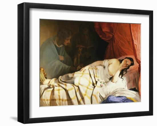 The Dream-Friedrich Von Amerling-Framed Giclee Print