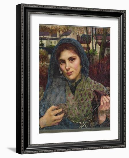 The Dreamer, 1887-Annie Louisa Swynnerton-Framed Giclee Print