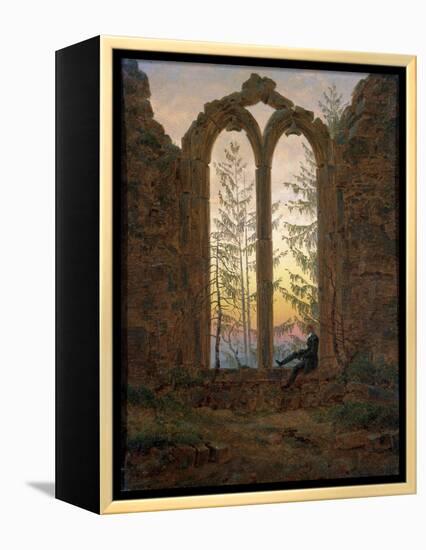 The Dreamer (Ruins of the Oybi), C1835-Caspar David Friedrich-Framed Premier Image Canvas