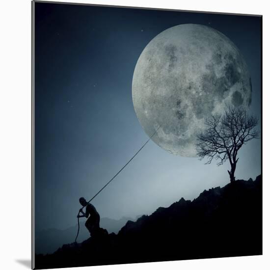 The Dreamer-Final Toto-Mounted Giclee Print
