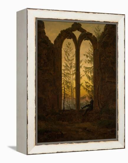 The Dreamer-Caspar David Friedrich-Framed Premier Image Canvas