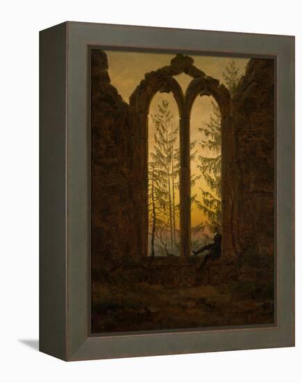 The Dreamer-Caspar David Friedrich-Framed Premier Image Canvas