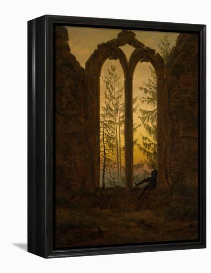 The Dreamer-Caspar David Friedrich-Framed Premier Image Canvas