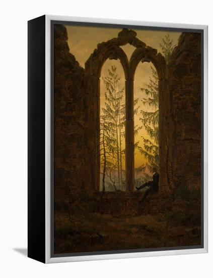 The Dreamer-Caspar David Friedrich-Framed Premier Image Canvas