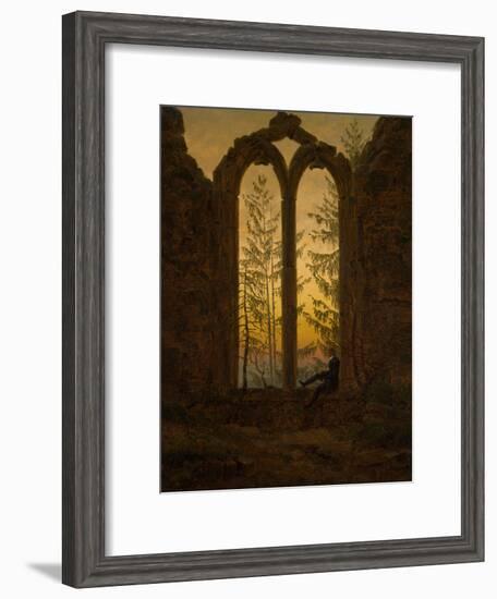 The Dreamer-Caspar David Friedrich-Framed Giclee Print