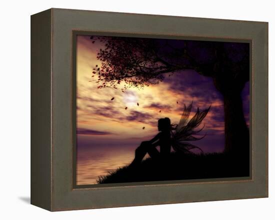 The Dreamer-Julie Fain-Framed Stretched Canvas