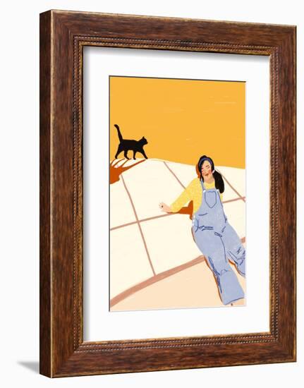 The Dreamer-Gigi Rosado-Framed Photographic Print