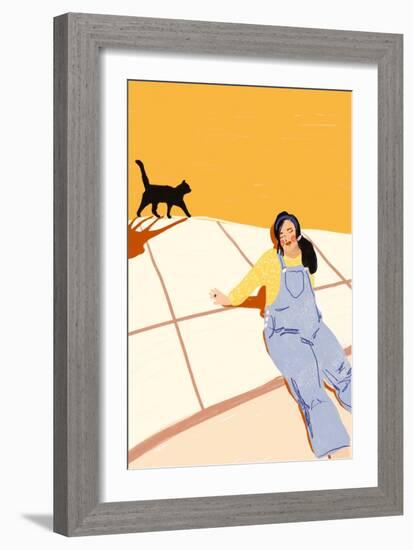 The Dreamer-Gigi Rosado-Framed Premium Photographic Print