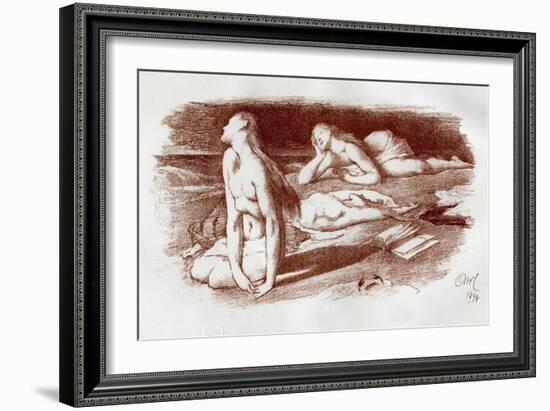 The Dreamers, 1898-Georges McCulloch-Framed Giclee Print