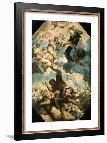 The Dreams of Men, Mid-16Th Century (Oil on Canvas)-Jacopo Robusti Tintoretto-Framed Giclee Print