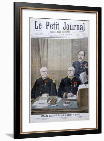 The Dreyfus Affair, 1898-Henri Meyer-Framed Giclee Print