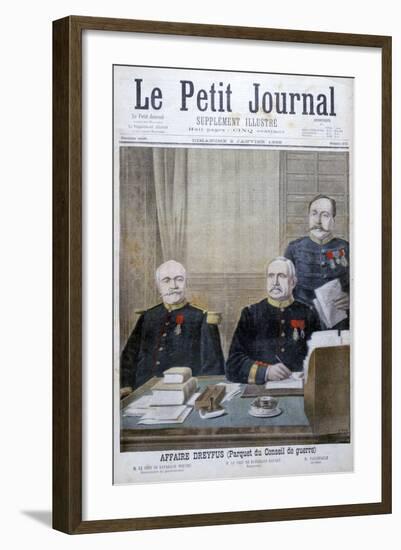 The Dreyfus Affair, 1898-Henri Meyer-Framed Giclee Print