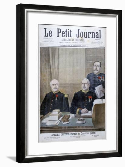 The Dreyfus Affair, 1898-Henri Meyer-Framed Giclee Print