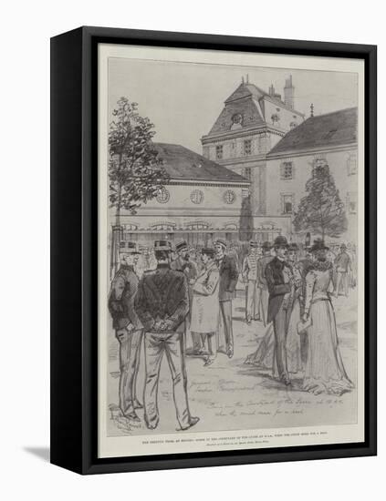 The Dreyfus Trial at Rennes-Melton Prior-Framed Premier Image Canvas