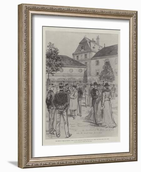 The Dreyfus Trial at Rennes-Melton Prior-Framed Giclee Print