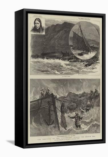 The Drifting of the Columbine across the North Sea-William Lionel Wyllie-Framed Premier Image Canvas