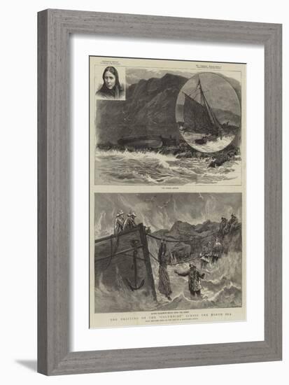 The Drifting of the Columbine across the North Sea-William Lionel Wyllie-Framed Giclee Print