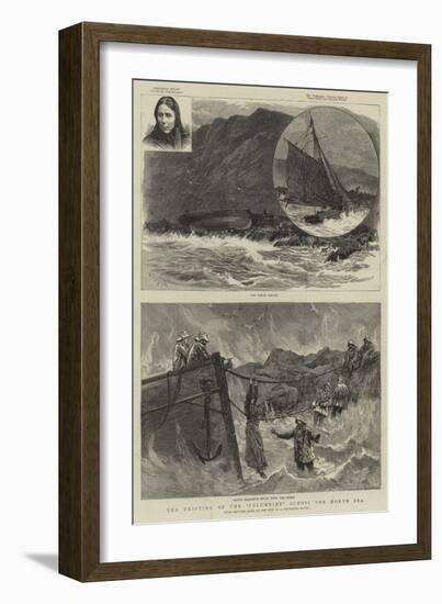 The Drifting of the Columbine across the North Sea-William Lionel Wyllie-Framed Giclee Print