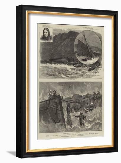 The Drifting of the Columbine across the North Sea-William Lionel Wyllie-Framed Giclee Print