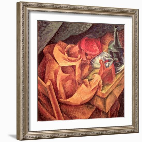 The Drinker, 1914-Umberto Boccioni-Framed Giclee Print