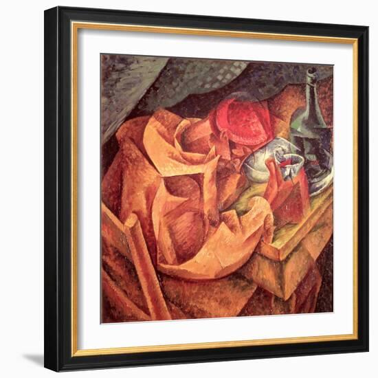 The Drinker, 1914-Umberto Boccioni-Framed Giclee Print