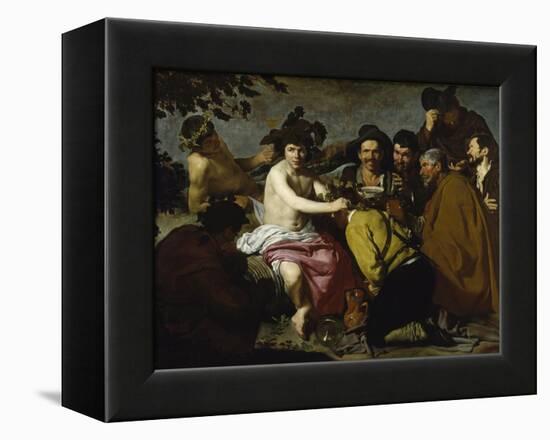 The Drinker (The Triumph of Bacchus/ Los Borrachos), 1628-Diego Velazquez-Framed Premier Image Canvas