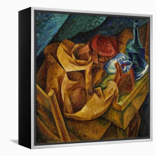 The Drinker-Umberto Boccioni-Framed Premier Image Canvas