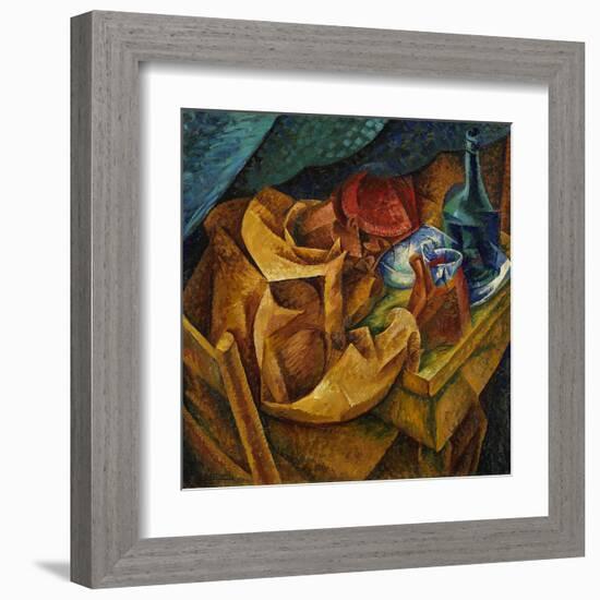 The Drinker-Umberto Boccioni-Framed Giclee Print